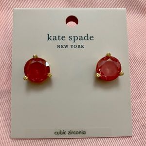 Kate Spade pink stud earrings